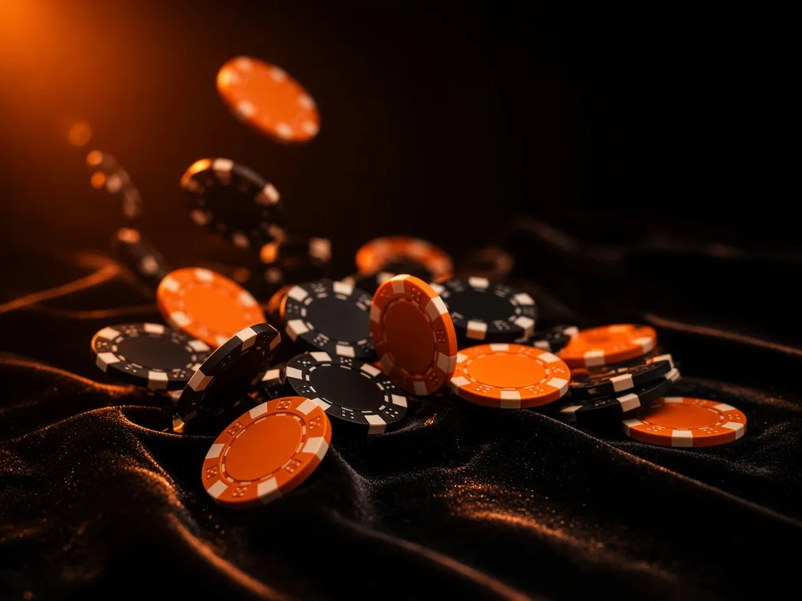 Vox Casino oficjalna strona: realistyczna scena kasyna i krupier